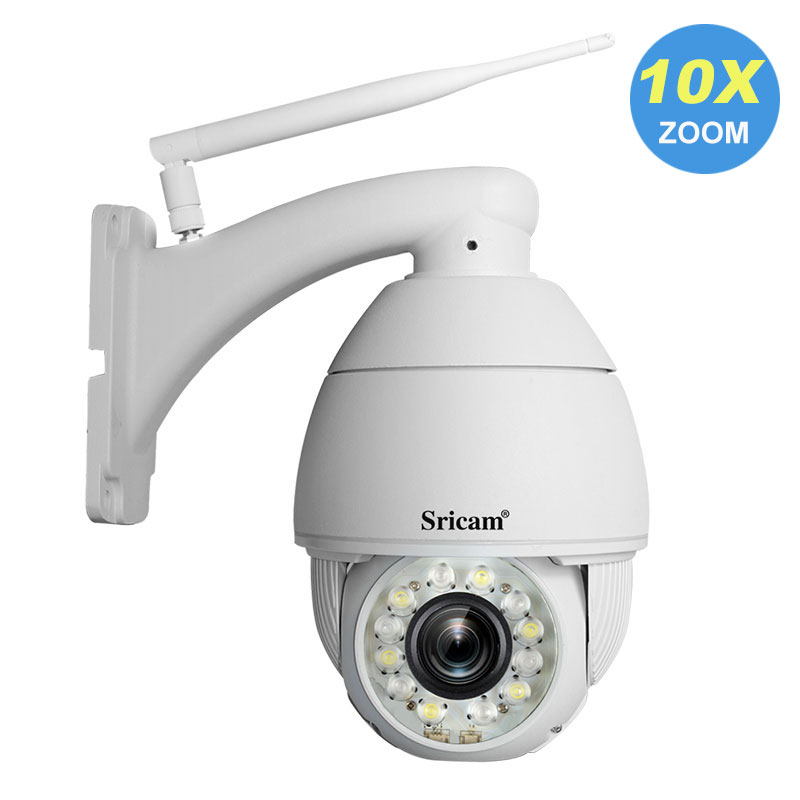 SRICAM SP008 Wireless WiFi IP Camera Security WebCam Motion Detect Night Vision