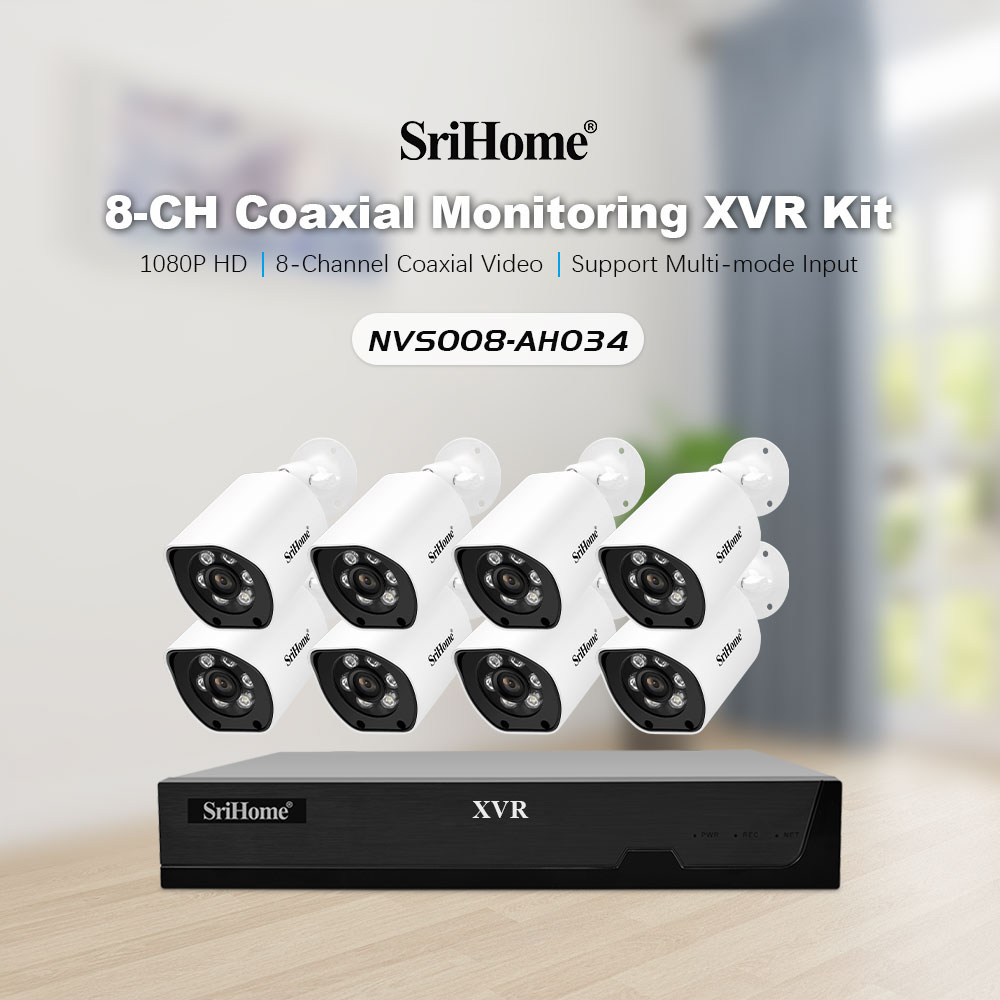 Kit Cámaras Seguridad Vigilancia CCTV, NVR DVR HVR XVR